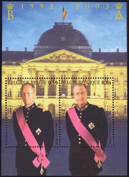 Timbre Belgique Y&T N�BF96