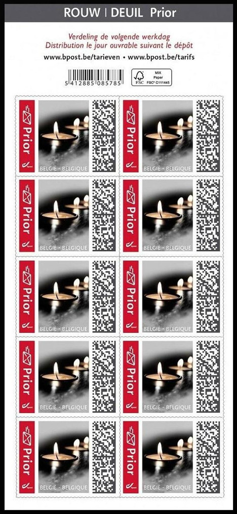 Briefmarken Belgium Y&T NC4814