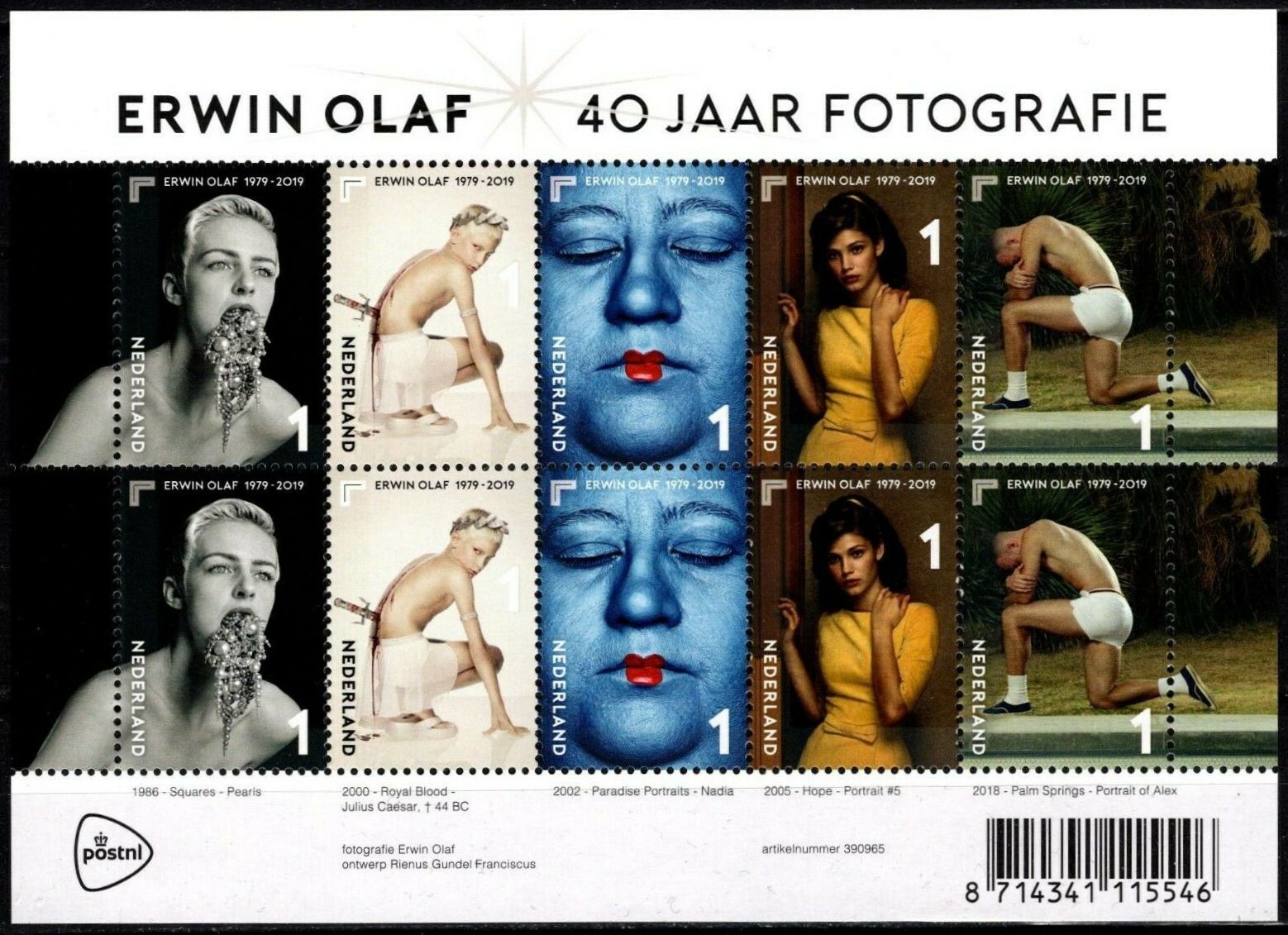 Timbre Pays-Bas Y&T N�3764-3768