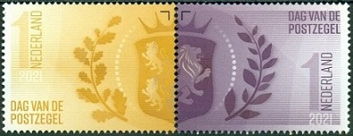 Timbre Pays-Bas Y&T N4002-4003