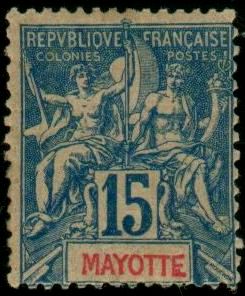 Briefmarken Mayotte Y&T N�6