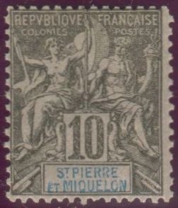 Timbre Saint-Pierre et Miquelon Y&T N63
