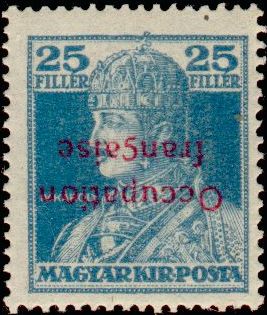 Timbre Hongrie Arad Y&T N�25a