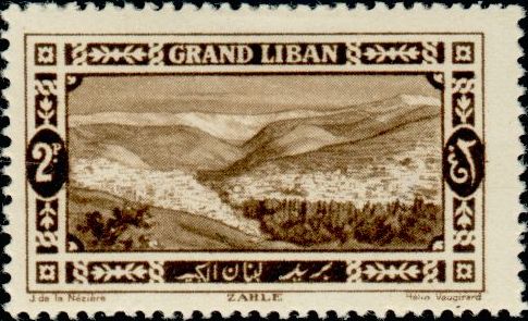 Timbre Grand Liban Y&T N57