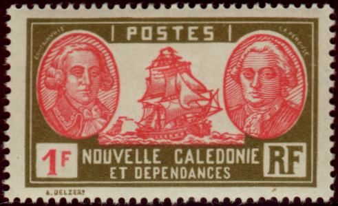 Timbre Nouvelle Calédonie Y&T N°154 Timbre Nouvelle Calédonie Y&T N°154