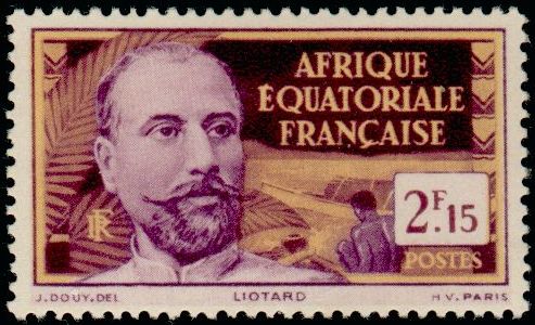 Timbre Afrique Equatoriale Française Y&T N°58