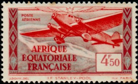 Timbre Afrique Equatoriale Française Y&T N°PA5