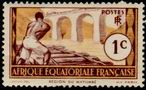 Timbre Afrique Equatoriale Française Y&T N°33