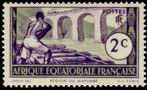Timbre Afrique Equatoriale Française Y&T N°34