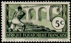 Timbre Afrique Equatoriale Française Y&T N°36