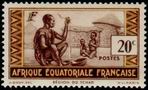 Timbre Afrique Equatoriale Française Y&T N°39