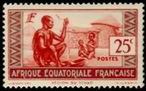 Timbre Afrique Equatoriale Française Y&T N°40