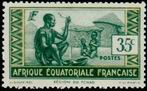Timbre Afrique Equatoriale Française Y&T N°42