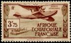 Timbre Afrique Equatoriale Française Y&T N°PA4