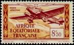 Timbre Afrique Equatoriale Française Y&T N°PA7