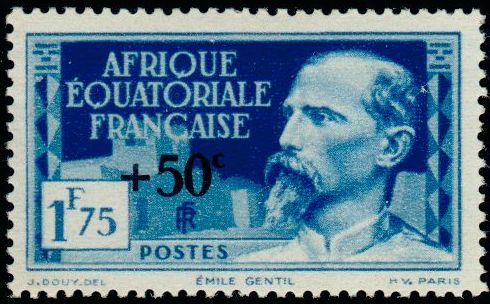 Timbre Afrique Equatoriale Française Y&T N°65