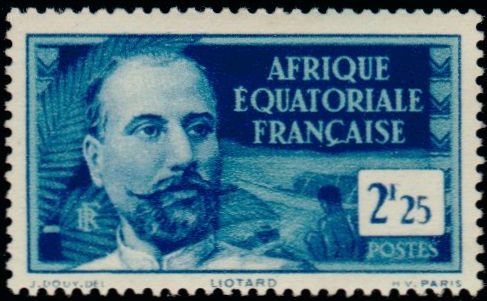 Timbre Afrique Equatoriale Française Y&T N°85