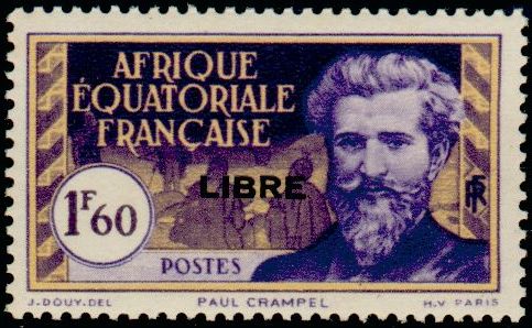 Timbre Afrique Equatoriale Française Y&T N°119