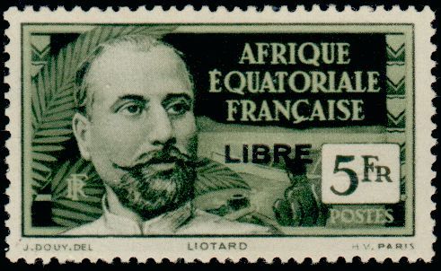 Timbre Afrique Equatoriale Française Y&T N°125