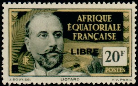 Timbre Afrique Equatoriale Française Y&T N°127