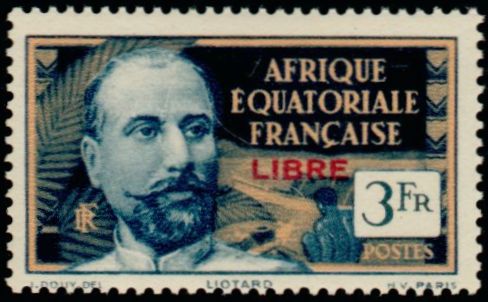 Timbre Afrique Equatoriale Française Y&T N°135