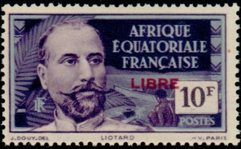 Timbre Afrique Equatoriale Française Y&T N°137