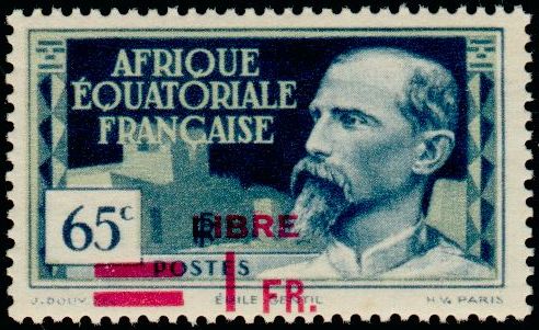 Timbre Afrique Equatoriale Française Y&T N°140