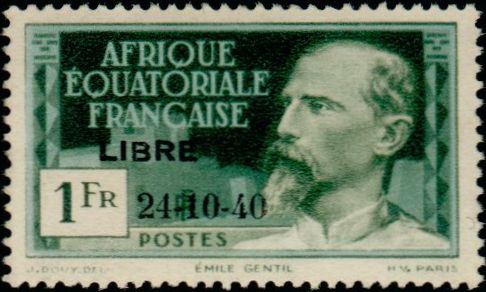 Timbre Afrique Equatoriale Française Y&T N°140C
