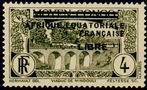 Timbre Afrique Equatoriale Française Y&T N°102