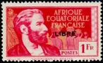 Timbre Afrique Equatoriale Française Y&T N°115