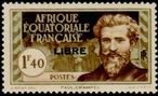 Timbre Afrique Equatoriale Française Y&T N°117