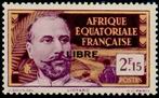Timbre Afrique Equatoriale Française Y&T N°121