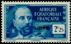Timbre Afrique Equatoriale Française Y&T N°122