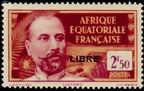 Timbre Afrique Equatoriale Française Y&T N°123