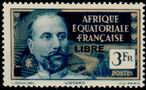 Timbre Afrique Equatoriale Française Y&T N°124