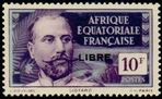 Timbre Afrique Equatoriale Française Y&T N°126