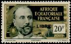Timbre Afrique Equatoriale Française Y&T N°127