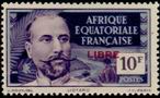 Timbre Afrique Equatoriale Française Y&T N°137