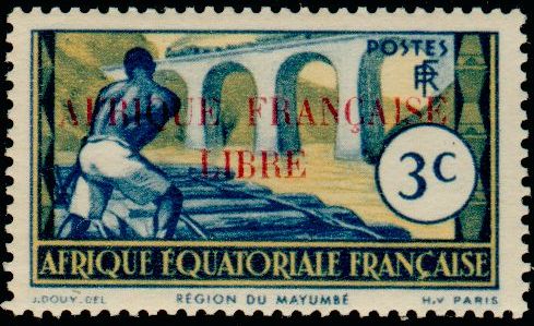 Timbre Afrique Equatoriale Française Y&T N°94