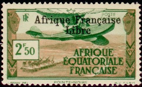 Timbre Afrique Equatoriale Française Y&T N°PA15