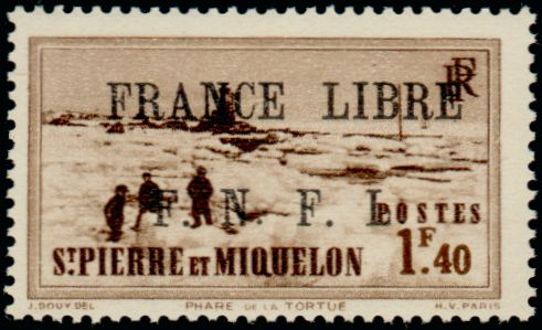 Timbre Saint-Pierre et Miquelon Y&T N°265 Timbre Saint-Pierre et Miquelon Y&T N°265