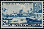 Timbre Afrique Equatoriale Française Y&T N°91