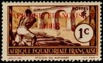 Timbre Afrique Equatoriale Française Y&T N°92