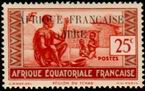 Timbre Afrique Equatoriale Française Y&T N°99