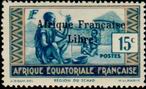 Timbre Afrique Equatoriale Française Y&T N°161