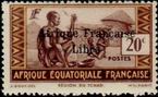 Timbre Afrique Equatoriale Française Y&T N°162