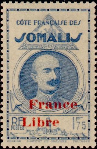 Timbre Côte des Somalis Y&T N°225 Timbre Côte des Somalis Y&T N°225