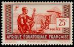 Timbre Afrique Equatoriale Française Y&T N°40A