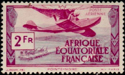 Timbre Afrique Equatoriale Française Y&T N°PA31