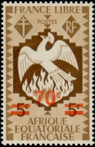Timbre Afrique Equatoriale Française Y&T N°200